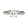GIA-zertifizierter 0,81 Karat G/VS2 Brillantschliff-Diamant Verlobungsring