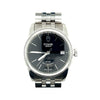 Montre pour homme Tudor Glamour Date 55000 cadran noir 36 mm avec boîte et carte