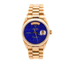 Vintage Rolex Day-Date Lapis Lazuli 18K Gelbgold 36mm Uhr