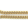 14K Yellow Gold Curb Link Chain Mens Bracelet | 5.75-6.5mm - 8.5 Inches