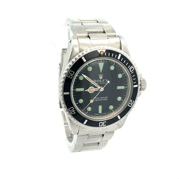 1960s Rolex Submariner 5513 Meters First Matte Dial 40mm Stainless Steel Watch – Assay Jewelers