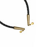 20 Dollar Lady Liberty 24k Gold Coin Alaskan Bolo Tie with Gold Nugget Tips