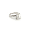 2.12 Carat H/VS2 Emerald Cut CVD Lab Diamond Ring in 14K White Gold