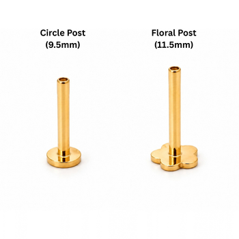 2mm Diamond in 14K Gold Flat Back Stud Earring – Assay Jewelers