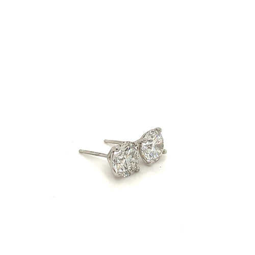 3.02 Carat Total Lab Grown Diamond Stud Earrings | SKU: SM1132