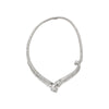 40 Carat Marquise And Baguette Cut Diamond Chandelier Platinum Choker Necklace