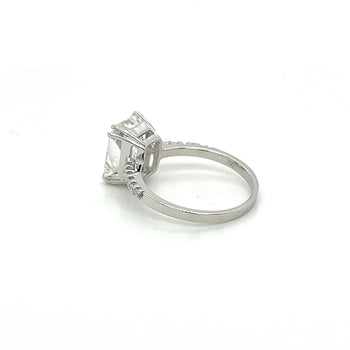4.15 Carat Elongated Radiant Cut Lab Grown Diamond Ring | IGI Certified G/VS1 – Assay Jewelers