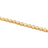 5 Carat TW Diamond Bezel Set Tennis Bracelet in 18k Yellow Gold 7"