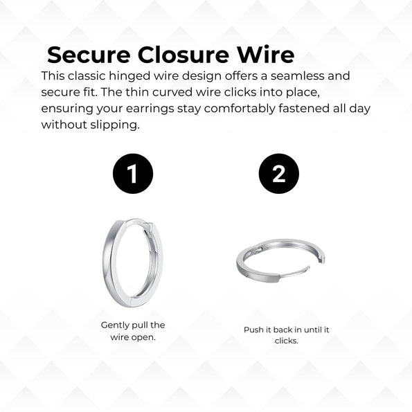 6mm Diamond Cut Reversible 14K Yellow To White Gold Huggie Hoop Earrings