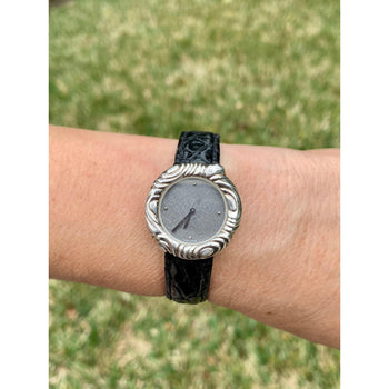 Angela Cummings Balon' style Women's wrist watch with leather strap – Assay Jewelers