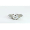Art Deco Old European Cut Vintage Engagement Ring 1.69ct G/VVS1 GIA
