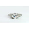 Art Deco Old European Cut Vintage Engagement Ring 1.69ct G/VVS1 GIA