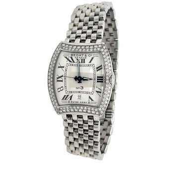 Montre automatique pour femme Bedat & Co. réf. 314 n° 3 avec lunette sertie de diamants – Assay Jewelers