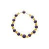 Blauer Lapis Reviere Halskette in 14k & 18K Gold