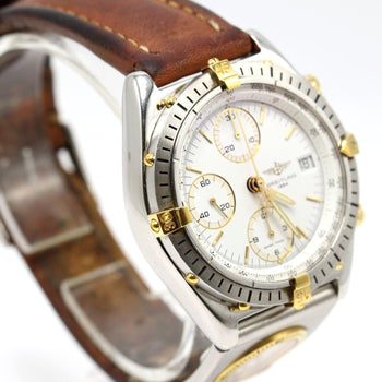 Breitling Chronomat UTC B13048 Two-Face 18k And Steel 39mm Watch – Assay Jewelers
