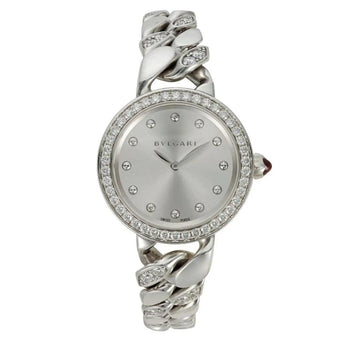 Bulgari montre Catene 31 mm avec bracelet à maillons en or blanc 18 carats et diamants – Assay Jewelers