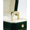 Carat Emerald-Cut Emerald Mens Ring in 18K Gold