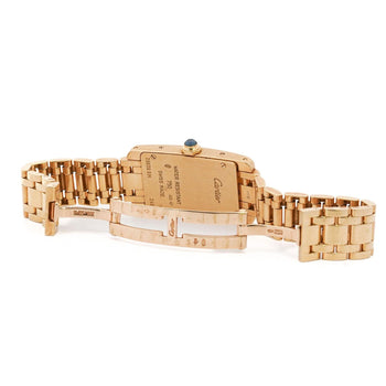 Cartier Tank Américaine 2482 18K Gold 20mm Ladies Watch – Assay Jewelers
