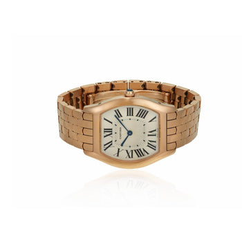 Cartier Tortue 18K Rose Gold 31mm Tonneau Watch w/ Box – Assay Jewelers