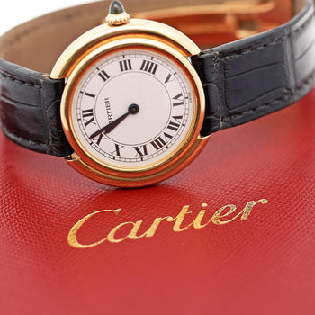 Cartier Vendôme 33mm 78091 18K Gold Automatic Watch – Assay Jewelers