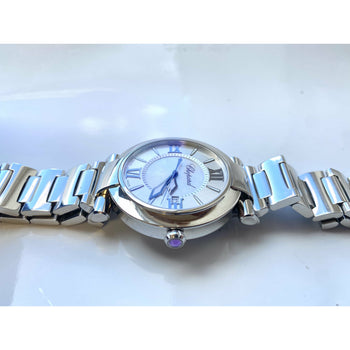 Montre Chopard Imperiale 36 mm en acier inoxydable pour homme avec boîte et papiers – Assay Jewelers