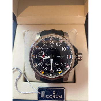 Montre homme Corum Admirals Cup à cadran noir 94793104.0371 – Assay Jewelers