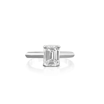 GIA Certified 1.27 carat Emerald Cut Diamond Engagement Ring – Assay Jewelers