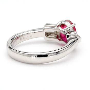 GIA Certified 2 Carat Burma Ruby Pigeon Blood and Diamond Platinum Art Deco Ring – Assay Jewelers