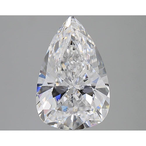 GIA Certified 3.18 Carat, D Color, SI2 Clarity, Pear Brilliant Cut Loose Diamond