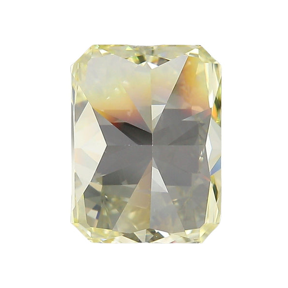 GIA Certified 4.12 Carat Fancy Yellow VS1 Radiant Cut Diamond Loose Stone
