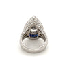 GIA Certified 4.48 Carat Pear Shape, H/SI2, Diamond Ring