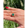 GRS Certified 2.09 Carat Natural Colombian Emerald Set in 18k Solid Gold Ring