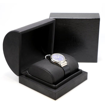 Hublot Elegant MDM 1810.2 Stainless Steel Blue Dial Automatic Chronograph Watch – Assay Jewelers