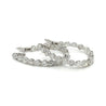 Inside Out Round Diamond Hoop Earrings | DR-34PCS-3.57CTW | SKU: ND1199-1