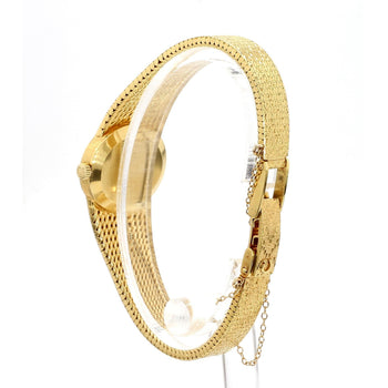 Omega De Ville Lapis Lazuli Dial 18K Gold Manual Wind Watch – Assay Jewelers