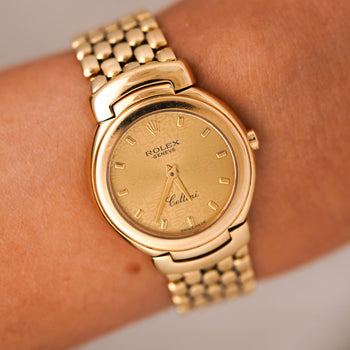 Rolex Cellini 6621 Jubilee Dial 18K 26mm Vintage Ladies Watch – Assay Jewelers