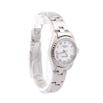 Rolex Lady Date 79240 24mm White Dial Oyster Watch Box & Papers – Assay Jewelers
