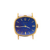 Rolex Orchid Blue Dial 18K Yellow Gold Vintage Cocktail Ladies Watch Face