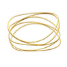 Tiffany & Co Elsa Peretti 18K Yellow Gold Vintage Bangle
