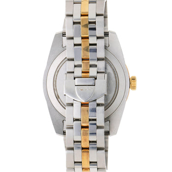 Tudor Glamour Double Date 57003 42mm Two Tone Steel Gold Champagne Dial Watch – Assay Jewelers