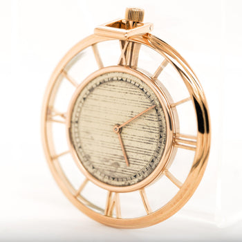 Vacheron Constantin 4798 Skeleton Roman Bezel 18K Rose Gold Pocket Watch – Assay Jewelers