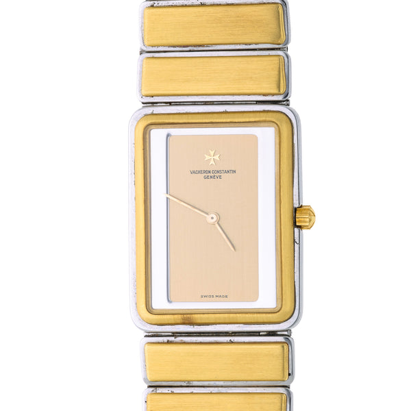 Vacheron Constantin Harmony 18K Gold Steel Two-Tone Champagne Dial Vintage Watch