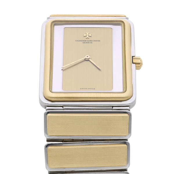Vacheron Constantin Harmony 18K Gold Steel Two-Tone Champagne Dial Vintage Watch