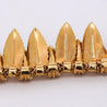 Van Cleef & Arpels 18K Gold Leaf Diamond Vintage Retro Choker Necklace