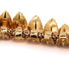 Van Cleef & Arpels 18K Gold Leaf Diamond Vintage Retro Choker Necklace