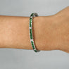 Vintage 11.5 Carat Tsavorite & Diamond Filigree Tennis Bracelet