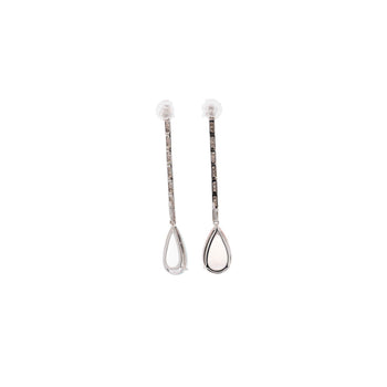 Boucles d’oreilles mix & match Anciens de 26 CTTW en aigue-marine, kunzite et diamant, détachables – Assay Jewelers