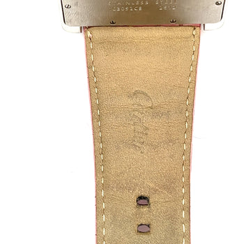 Montre-bracelet Cartier Divan 2612 Anciens pour femme avec bracelet en cuir rose – Assay Jewelers