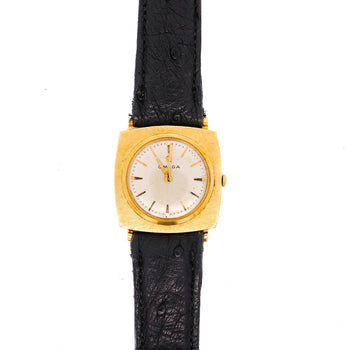 Vintage Omega D6660 27mm 14K Gold Cushion Manual Watch Watch – Assay Jewelers