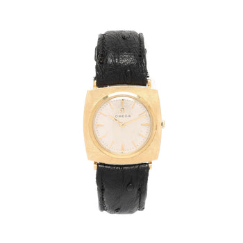 Vintage Omega D6660 27mm 14K Gold Cushion Manual Watch Watch – Assay Jewelers
